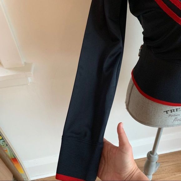 🌈 5/$25 1970's inspired Athleisure full zip track style fitted jacket - Picture 10 of 12